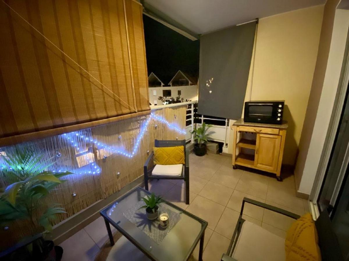 Location Saisonniere Meublee F2 St Leu Face Ocean A 1 Min Plage Daire Saint-Leu Dış mekan fotoğraf